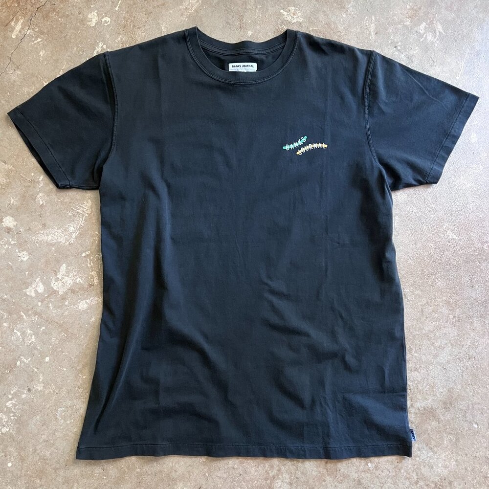 Banks Journal Black "Everyday Journeys" Shirt - Mens Small